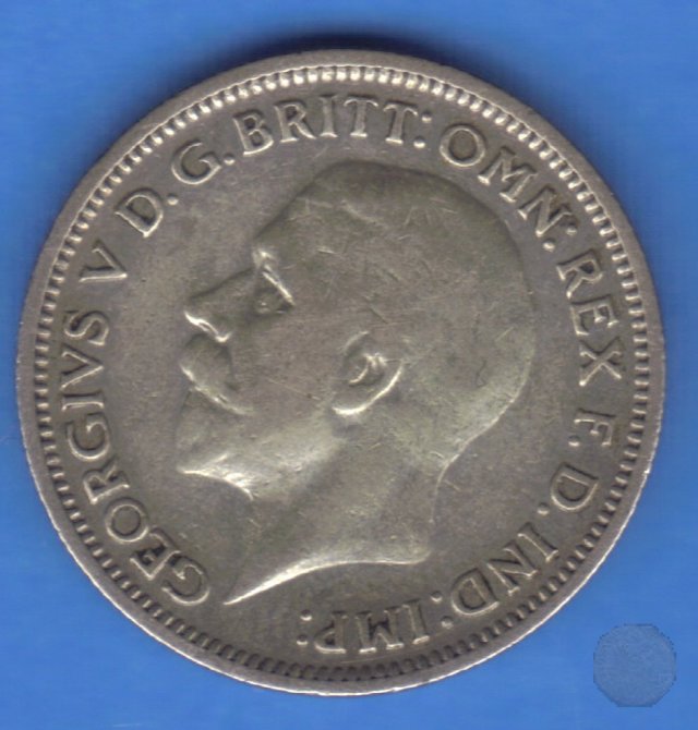 6 PENCE ARGENTO 1936 (Londra)