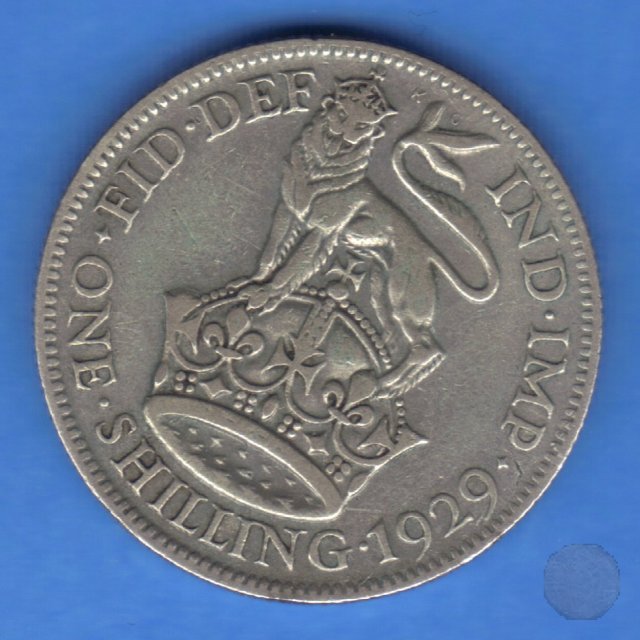 SHILLING ARGENTO 1929 (Londra)