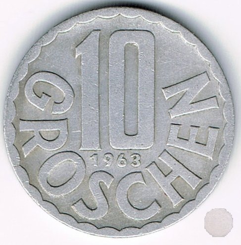 10 GROSCHEN 1963 (Vienna)