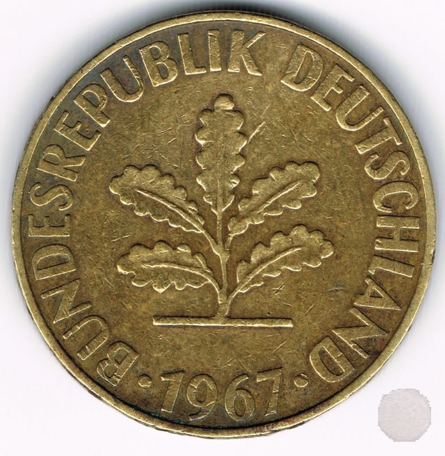 10 PFENNIG 1967 (Karlsruhe)