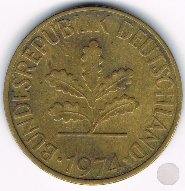 10 PFENNIG 1974 (Karlsruhe)