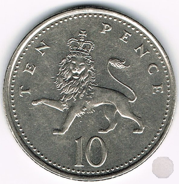 10 pence IV tipo 1997 (Londra)