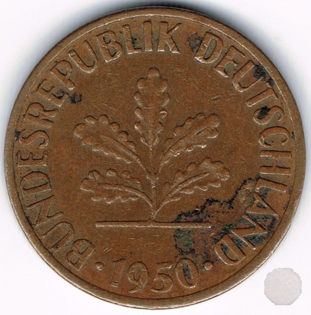 1 PFENNIG 1950 (Stuttgart)