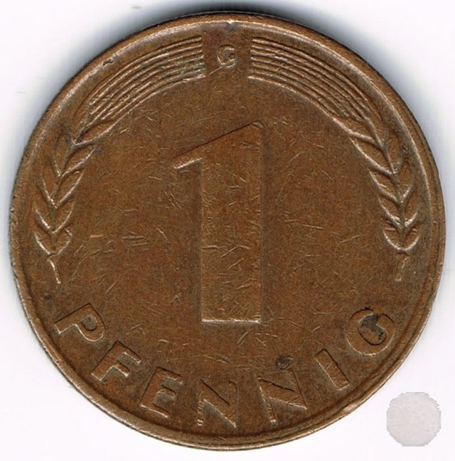 1 PFENNIG 1950 (Karlsruhe)