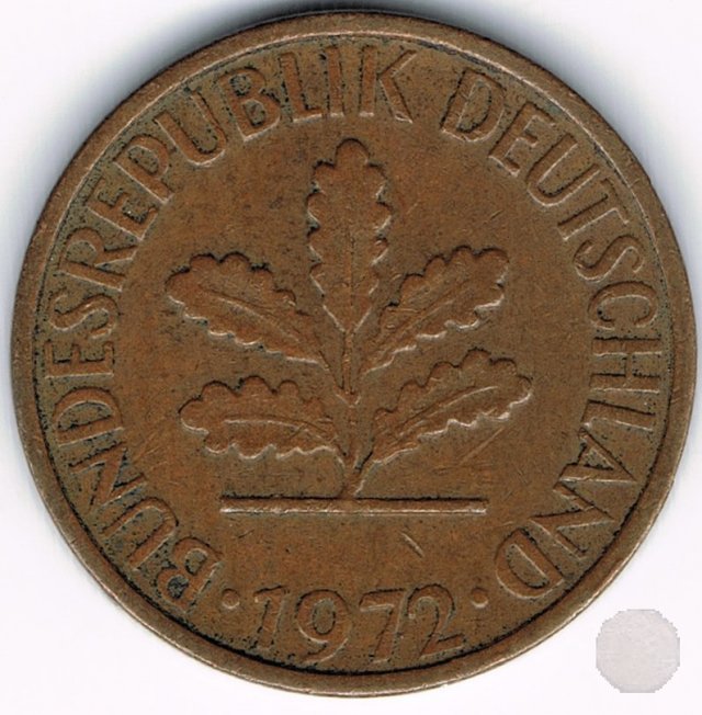 1 PFENNIG 1972 (Stuttgart)