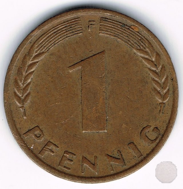 1 PFENNIG 1972 (Stuttgart)