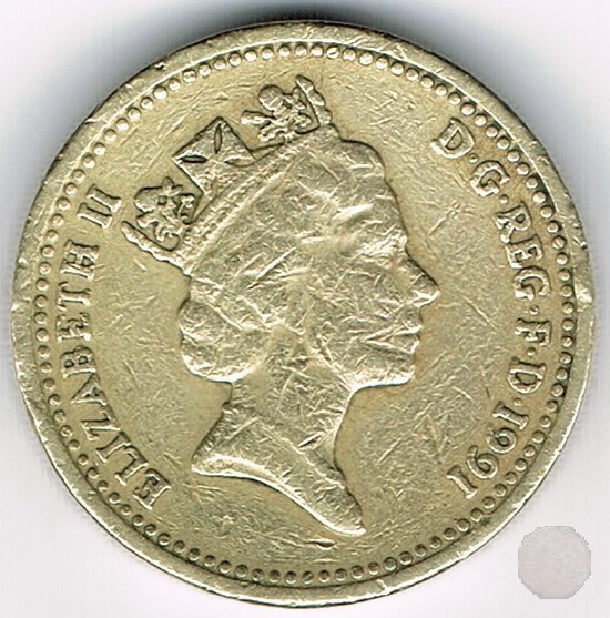 1 POUND 1991 (Londra)