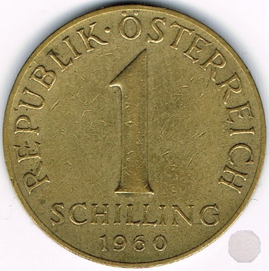 1 SCHILLING 1960 (Vienna)