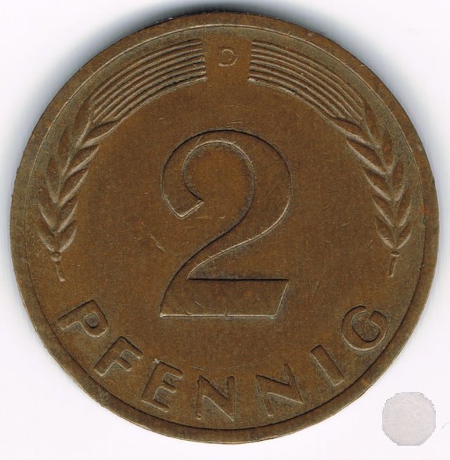 2 PFENNIG 1963 (Munich)