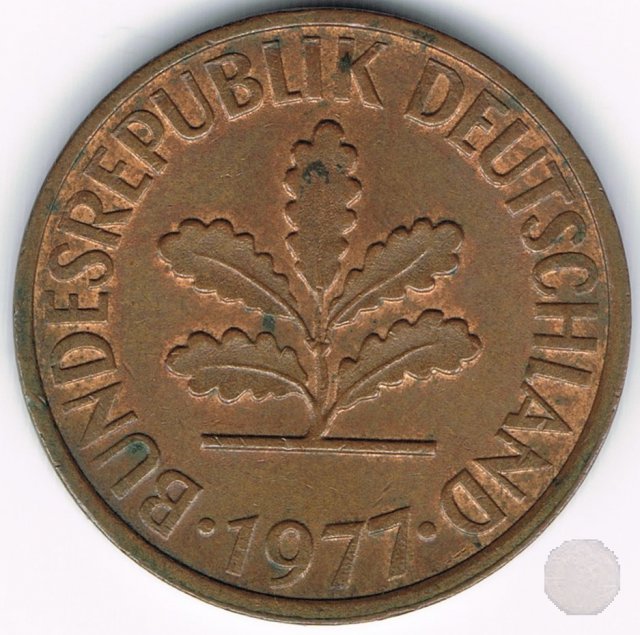 2 PFENNIG 1977 (Stuttgart)