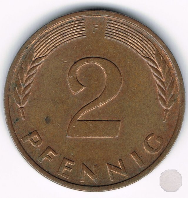 2 PFENNIG 1977 (Stuttgart)