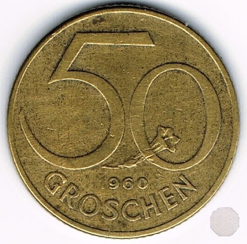 50 GROSCHEN 1960 (Vienna)