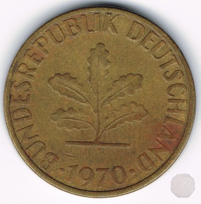 5 PFENNIG 1970 (Stuttgart)