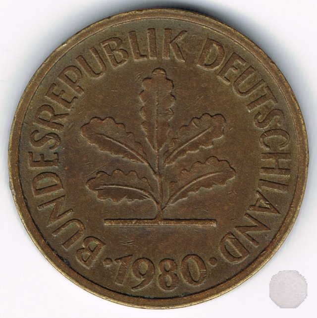 5 PFENNIG 1980 (Munich)