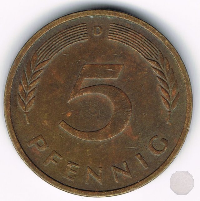 5 PFENNIG 1980 (Munich)