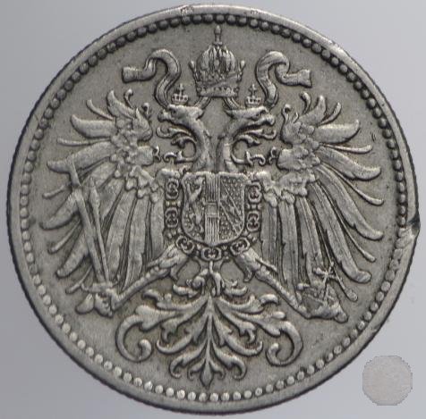 10 HELLER I tipo 1907 (Vienna)