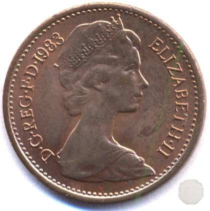1/2 penny 1983 (Londra)