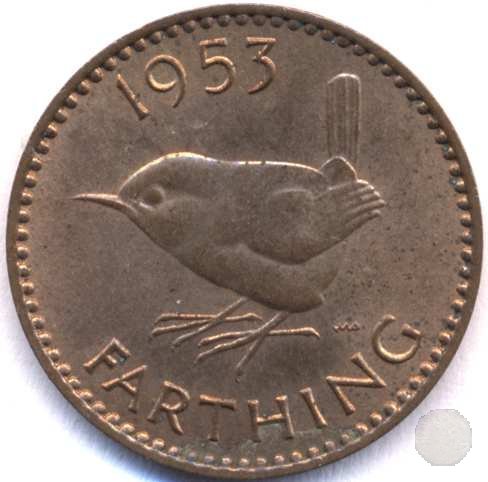 1 farthing 1953 (Londra)