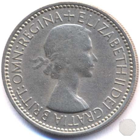 1 shilling II tipo 1953 (Londra)