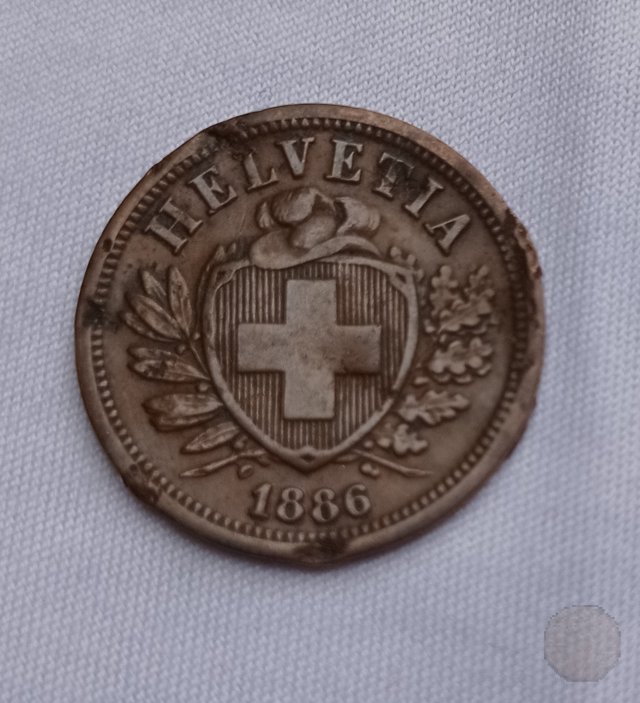 2 RAPPEN I tipo 1886 (Bern)