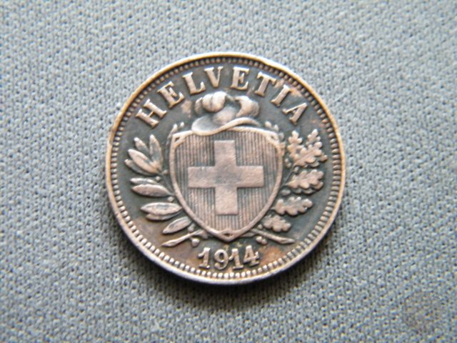 2 RAPPEN I tipo 1914 (Bern)