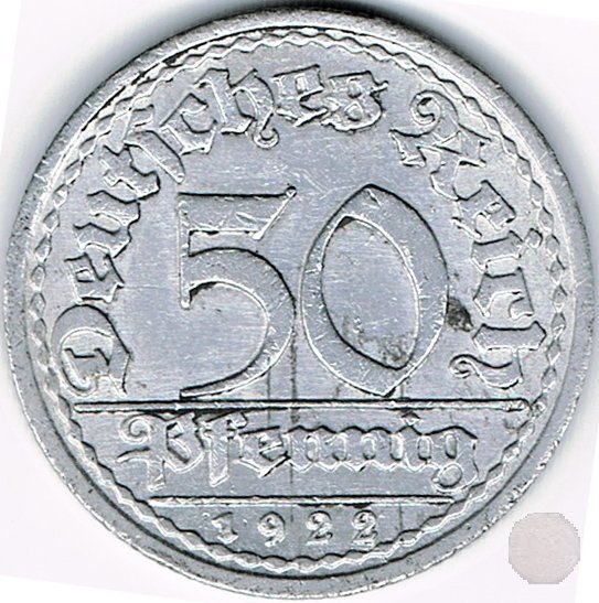 50 PFENNIG 1922 (Berlin)