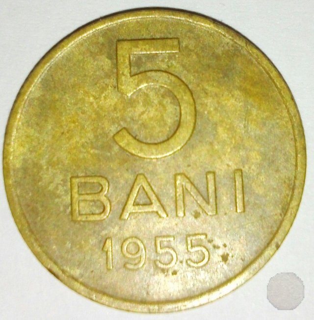 5 Bani II tipo 1955 (Bucuresti)