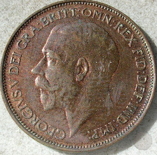 1/2 PENNY I TIPO 1912 (Londra)