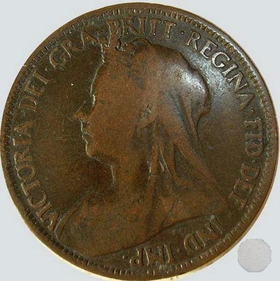 1/2 PENNY 1901 (King'S Norton)