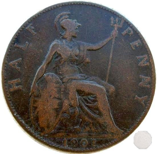 1/2 PENNY 1901 (King'S Norton)