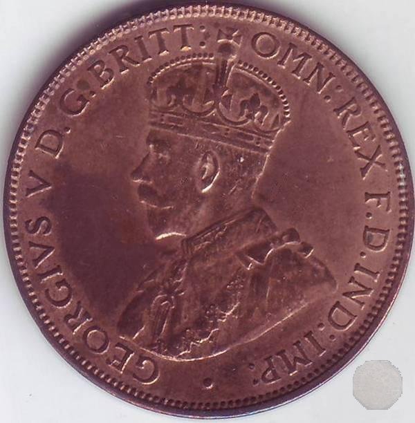 1/2 PENNY 1918 (Calcutta)