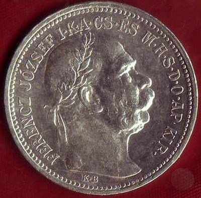 1 KORONA Argenti II tipo 1915 (Kremnitz)