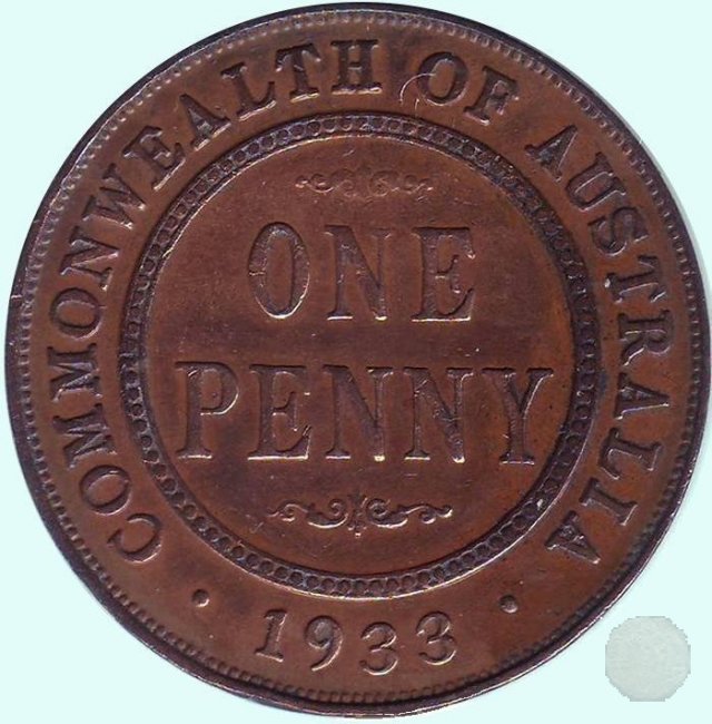 1 PENNY 1933 (Melbourne)