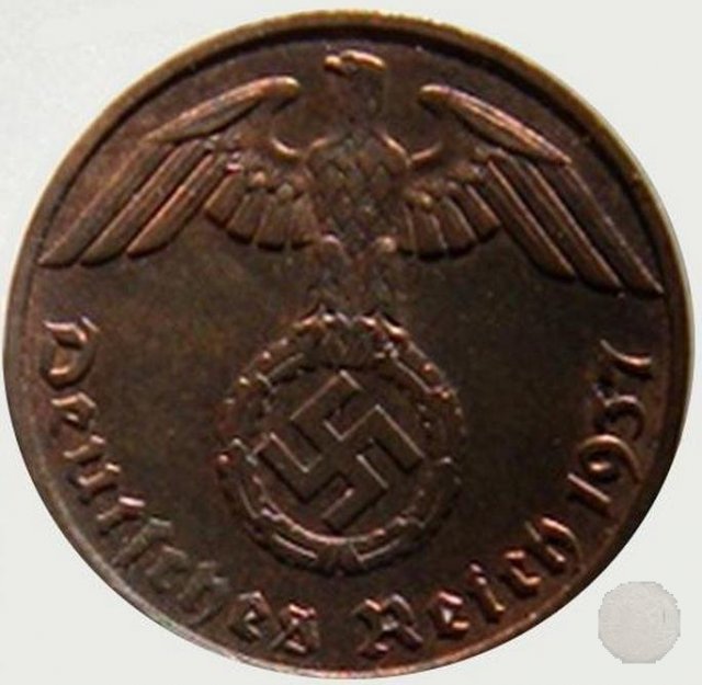 1 REICHSPFENNIG 1937 (Stuttgart)