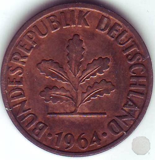 2 PFENNIG 1964 (Stuttgart)