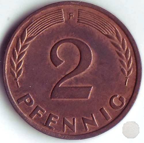 2 PFENNIG 1964 (Stuttgart)