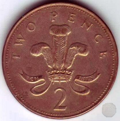 2 pence 1998 (Londra)