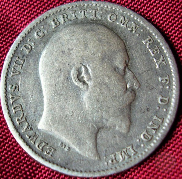 3 PENCE ARGENTO 1902 (Londra)