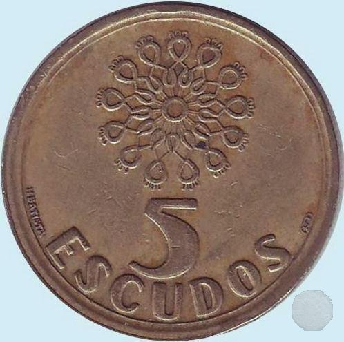 5 ESCUDOS 1992 (Lisbon)