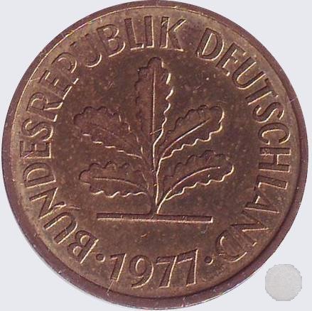 5 PFENNIG 1977 (Karlsruhe)