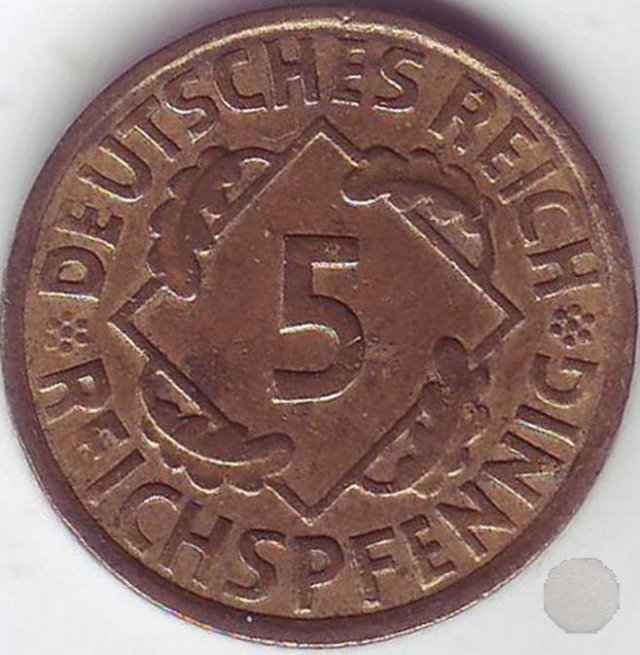 5 REICHSPFENNIG 1936 (Berlin)