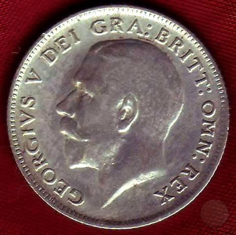 6 PENCE ARGENTO 1920 (Londra)