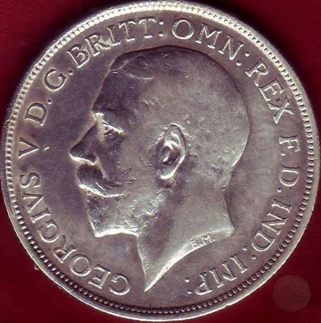 FLORIN (TWO SHILLING) ARGENTO 1918 (Londra)