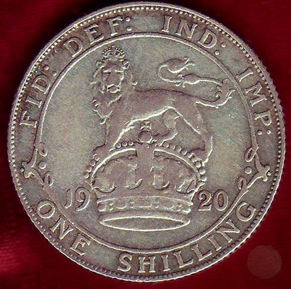 SHILLING ARGENTO 1920 (Londra)