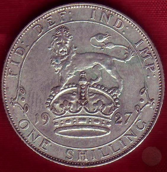 SHILLING ARGENTO 1927 (Londra)