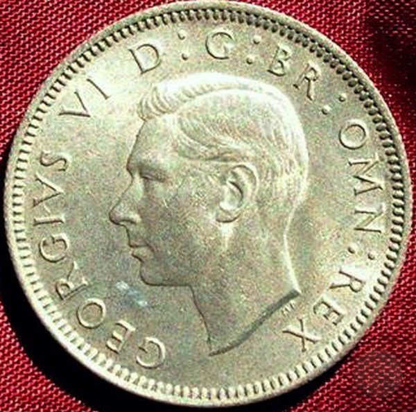 SHILLING ARGENTO 1944 (Londra)