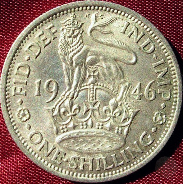 SHILLING ARGENTO 1946 (Londra)