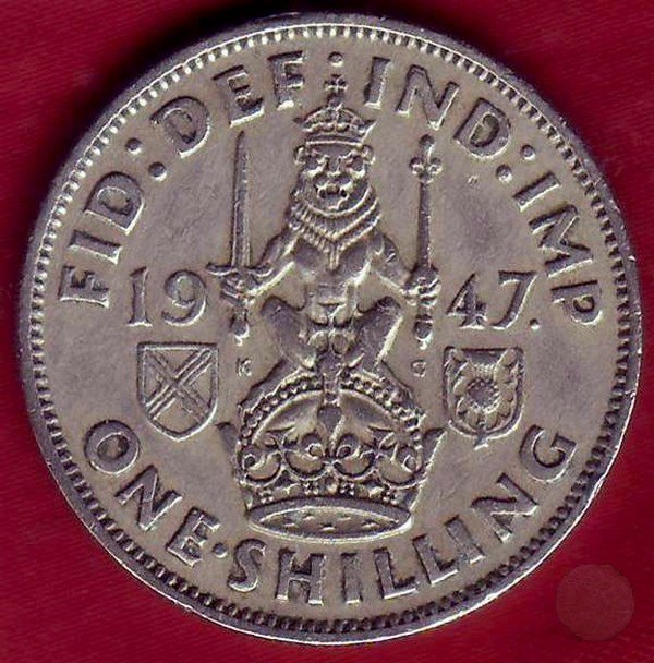 SHILLING II TIPO 1947 (Londra)