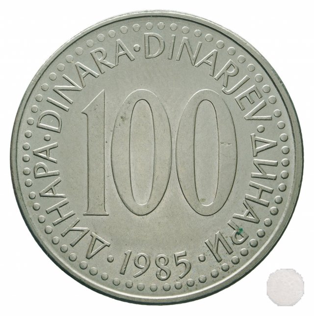 100 dinara 1985 (Belgrad)