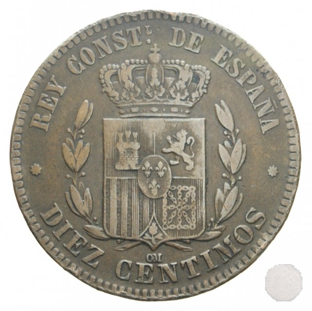 10 CENTIMOS 1878 (Barcelona)